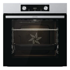 Gorenje JUMPSET BO6737E02X + GI6401BSC inox beépíthető sütő és kerámia főzőlap szett