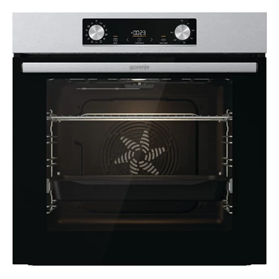 Gorenje JUMPSET BO6737E02X + GI6401BSC inox beépíthető sütő és kerámia főzőlap szett