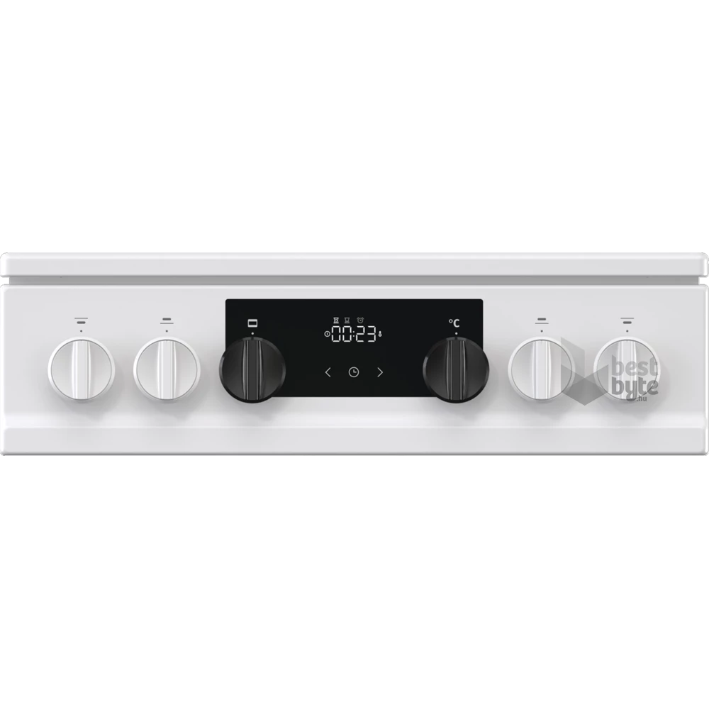 Gorenje K5341WH-B fehér, szabadonálló, gáz, kombinált, főzőzóna: 4, sütő:70L, grill, tűzhely