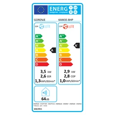 Gorenje KAM35 BHP 2,9/3,5kW hűtő-fűtő wifis mobil klíma