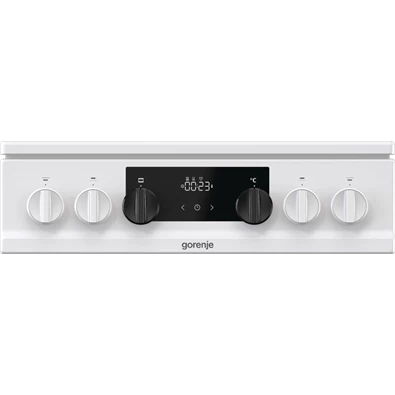 Gorenje KS5350WF fehér, szabadonálló, gáz, kombinált, főzőzóna: 4, sütő:70L, grill, tűzhely