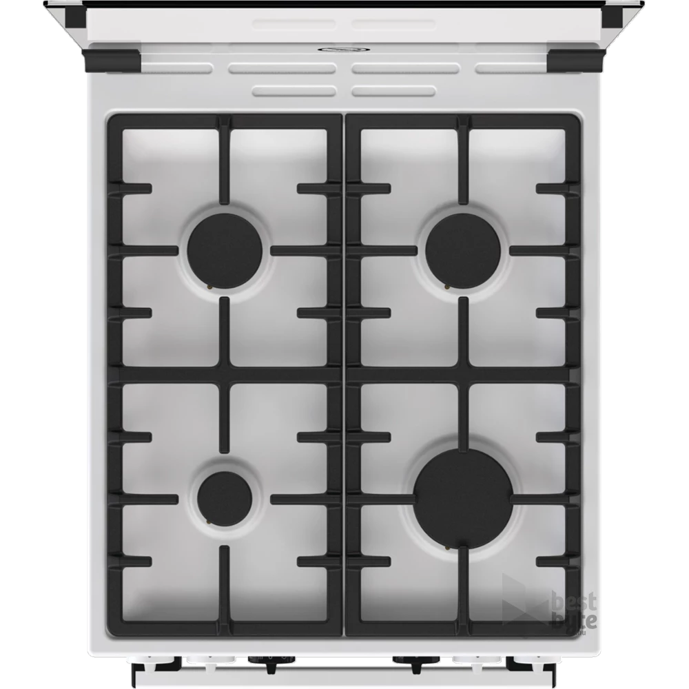 Gorenje KS5350WF fehér, szabadonálló, gáz, kombinált, főzőzóna: 4, sütő:70L, grill, tűzhely