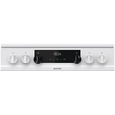 Gorenje KS6350WF fehér, szabadonálló, gáz, kombinált, főzőzóna: 4, sütő:71L, grill, tűzhely