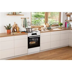 Gorenje KS6350WF fehér, szabadonálló, gáz, kombinált, főzőzóna: 4, sütő:71L, grill, tűzhely