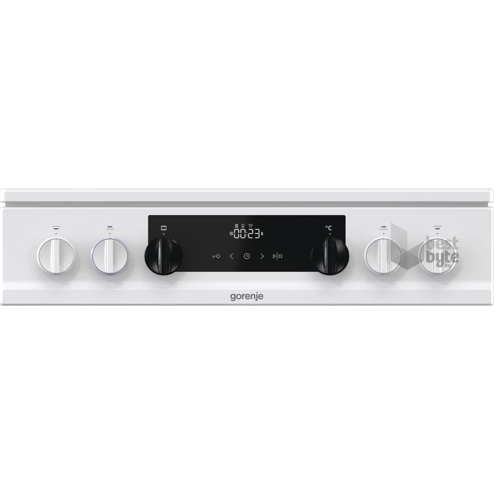 Gorenje KS6350WF fehér, szabadonálló, gáz, kombinált, főzőzóna: 4, sütő:71L, grill, tűzhely