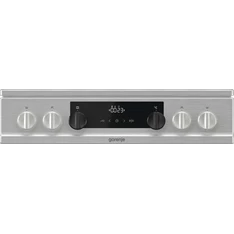 Gorenje KS6350XF inox, szabadonálló, gáz, kombinált, főzőzóna: 4, sütő:71L, grill, tűzhely