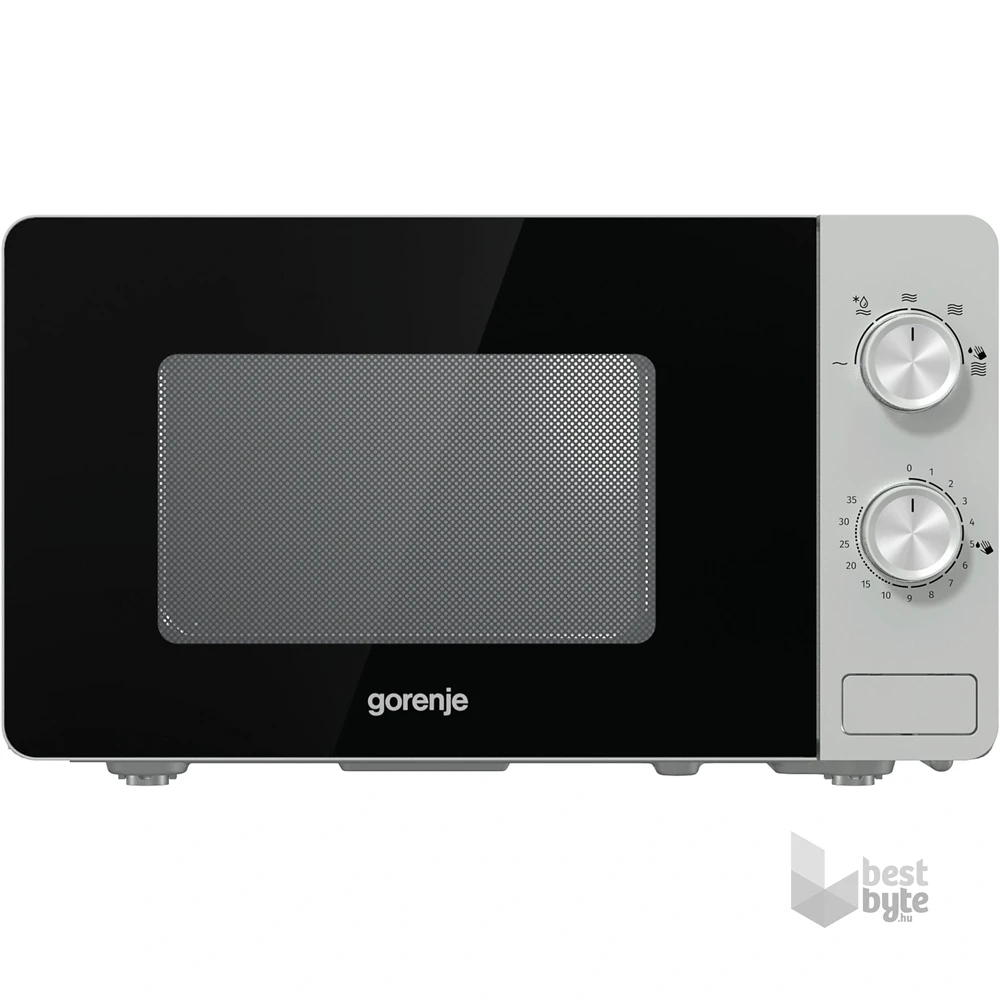 Gorenje MO17E1S 700W 17L ezüst mikrohullámú sütő