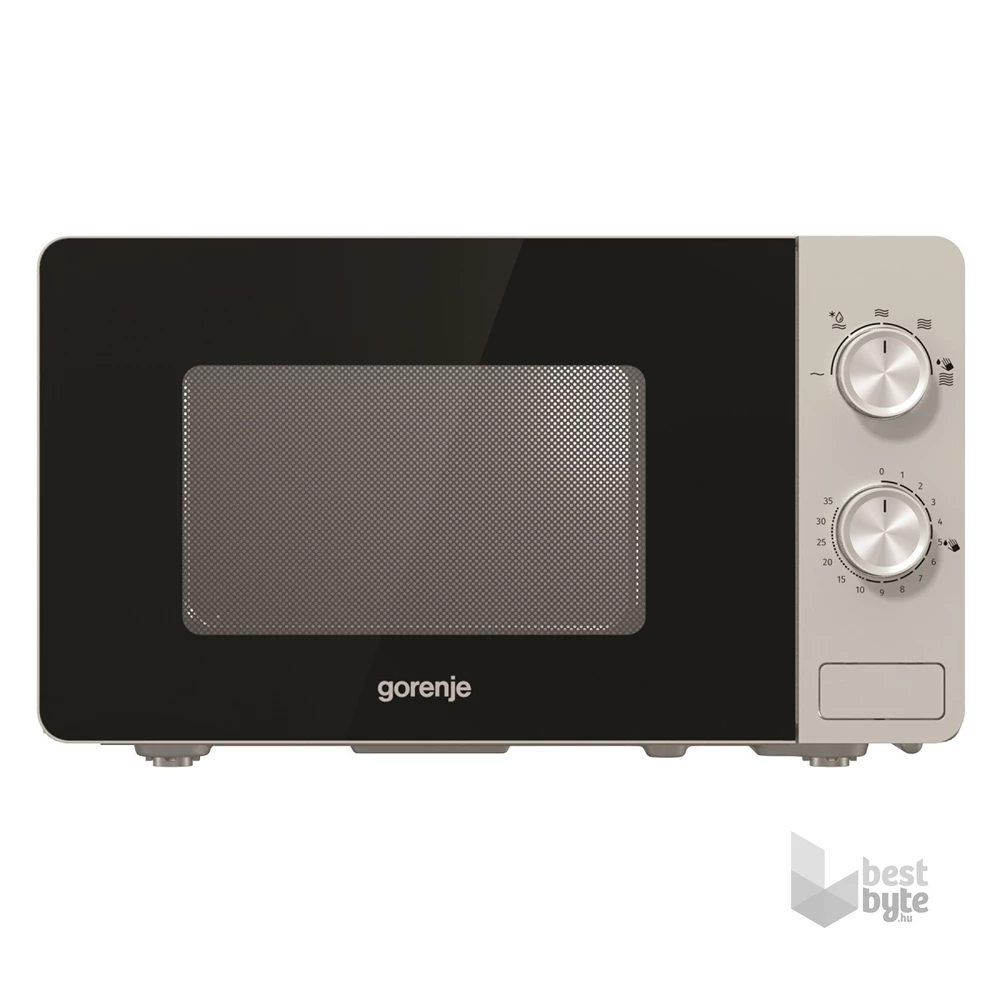 Gorenje MO17E1S 700W 17L ezüst mikrohullámú sütő