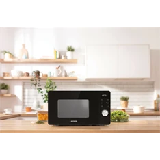 Gorenje MO20A3B 800W 20L fekete mikrohullámú sütő