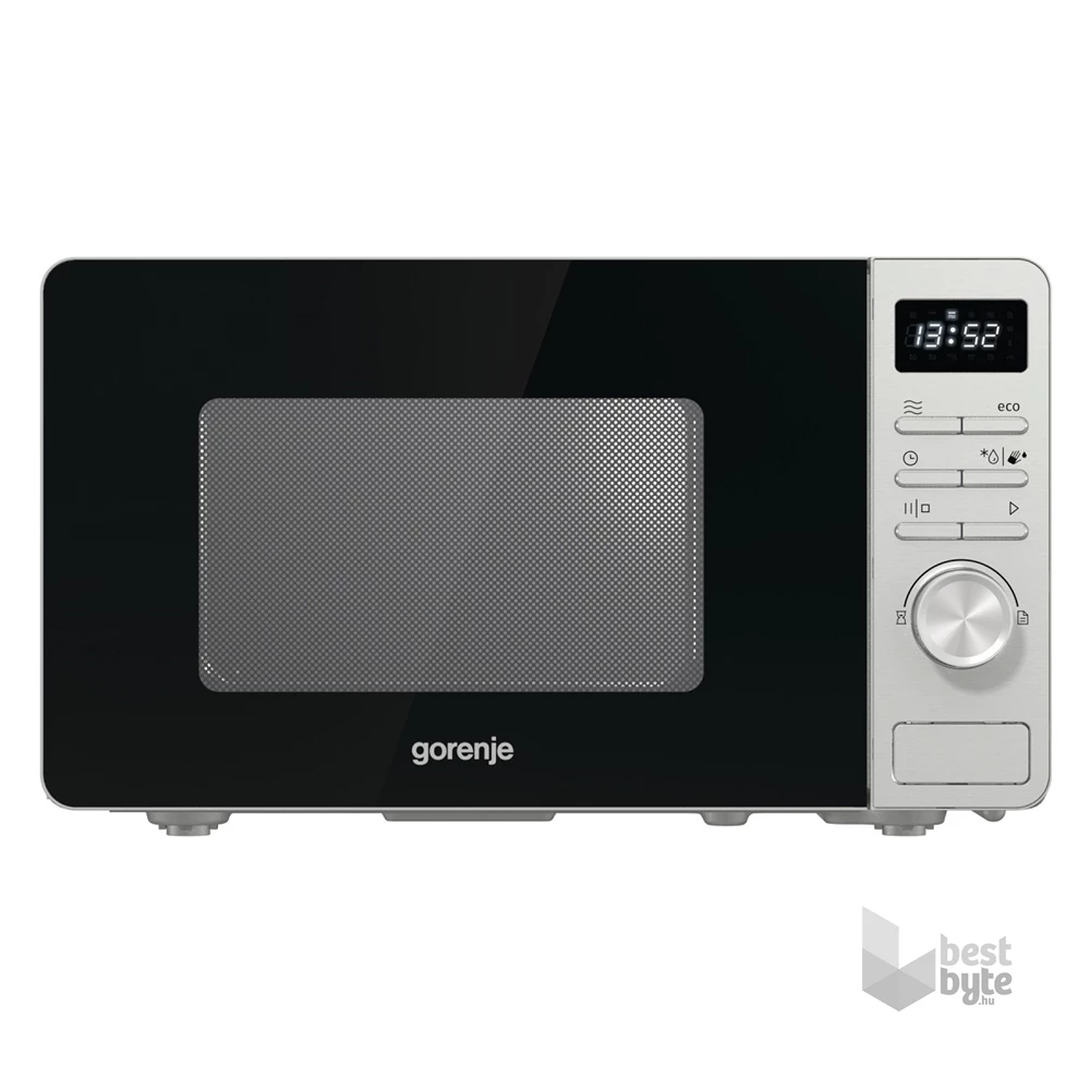 Gorenje MO20A3X inox 800W 20L inox mikrohullámú sütő