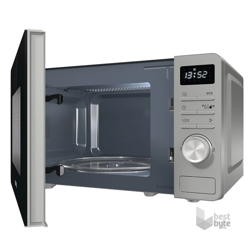 Gorenje MO20A3X inox 800W 20L inox mikrohullámú sütő