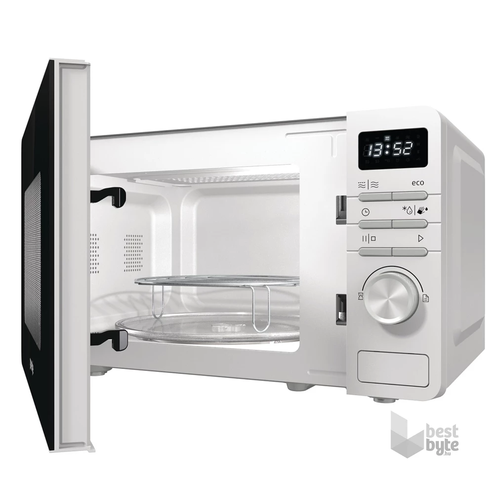 Gorenje MO20A4W 1000W 20L fehér grillezős mikrohullámú sütő