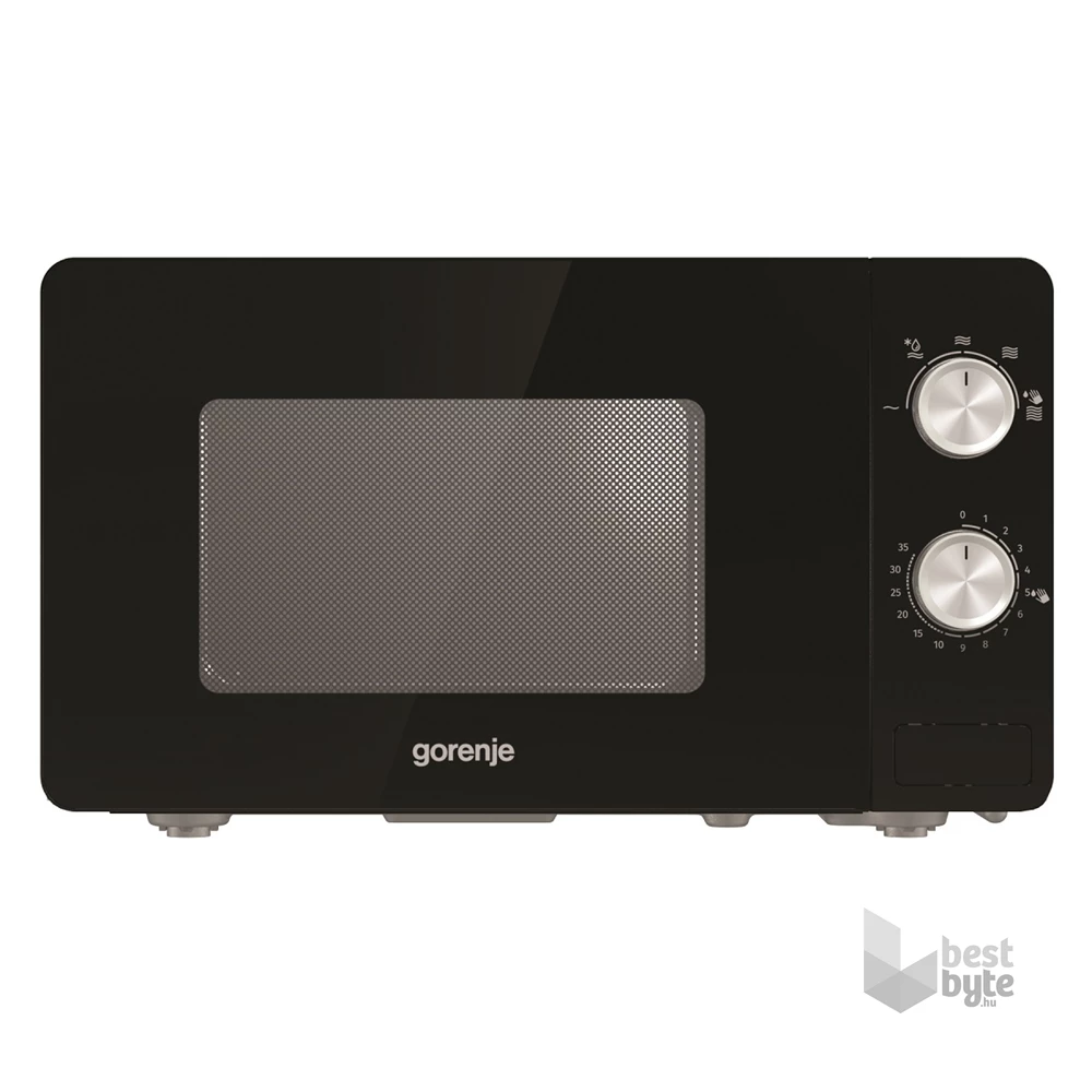 Gorenje MO20E1B 800W 20L fekete mikrohullámú sütő