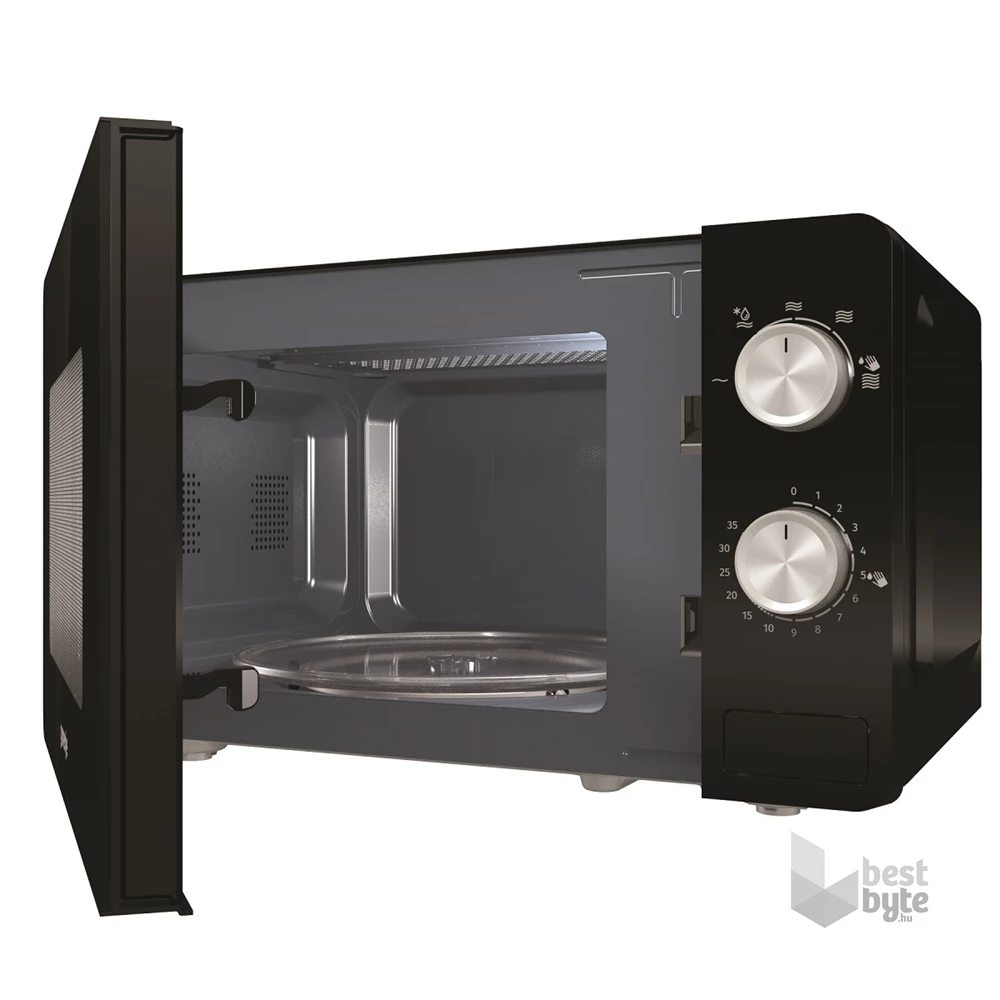Gorenje MO20E1B 800W 20L fekete mikrohullámú sütő