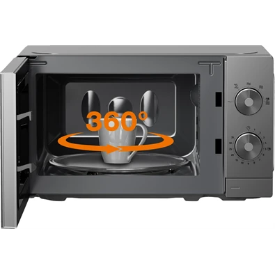 Gorenje MO20E1T4 700W 20L szürke mikrohullámú sütő