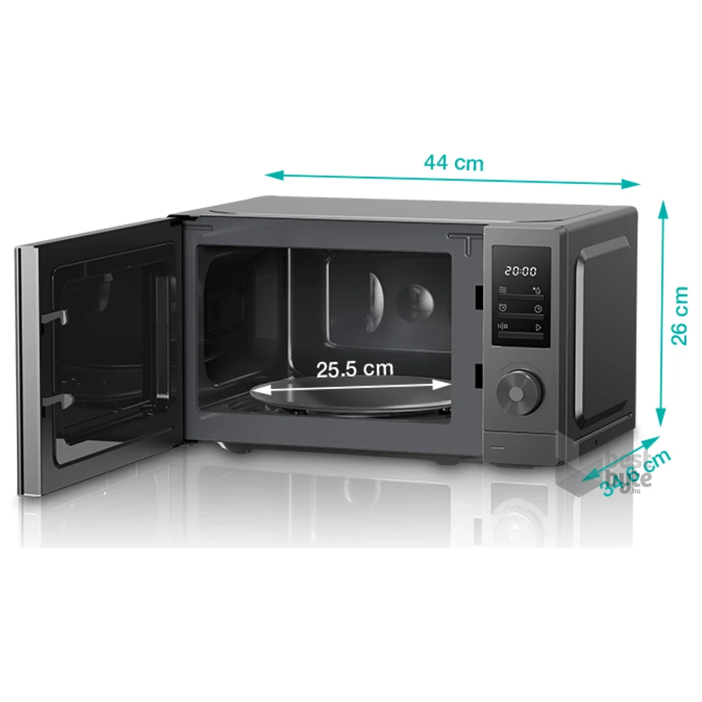 Gorenje MO20E1T4 700W 20L szürke mikrohullámú sütő