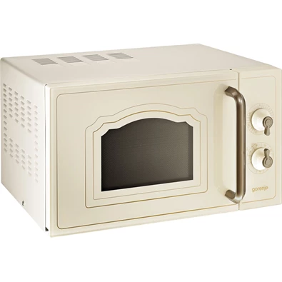 Gorenje MO4250CLI 800W 20L, elefántcsont sznű, mikrohullámú sütő