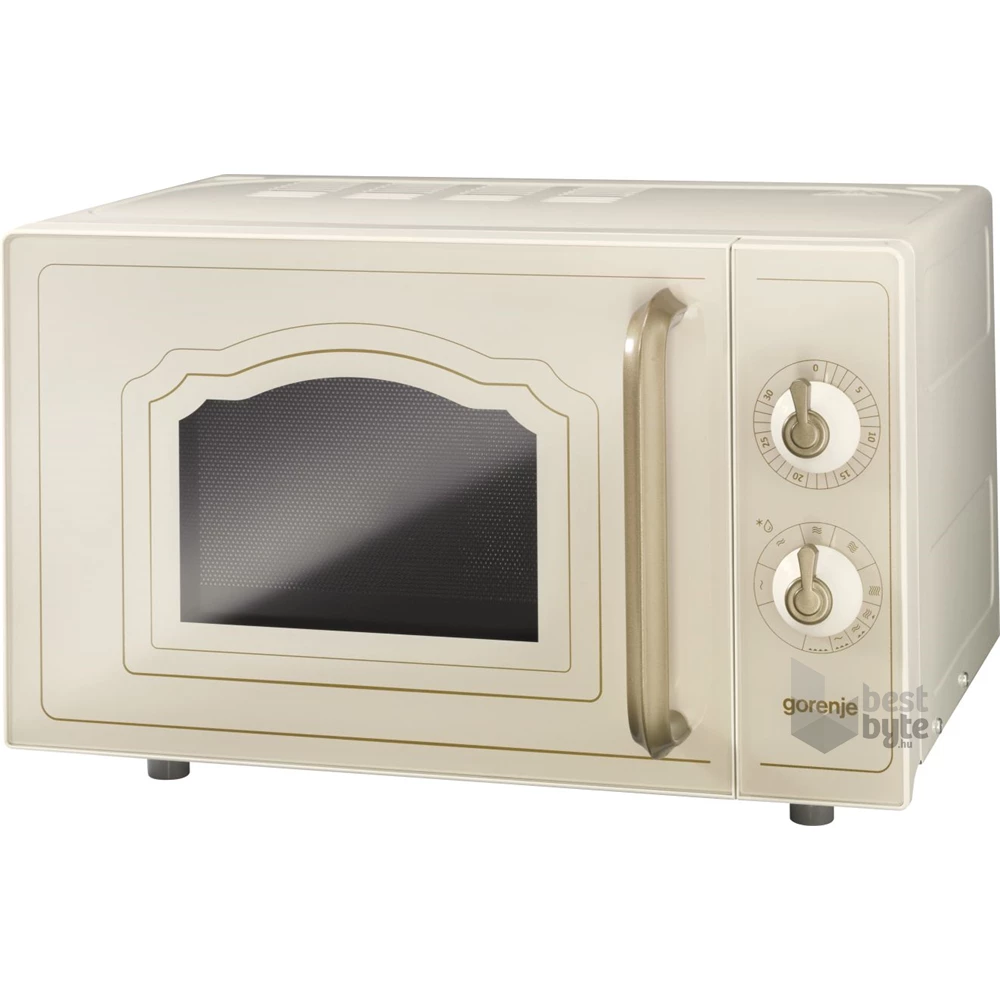 Gorenje MO4250CLI 800W 20L, elefántcsont sznű, mikrohullámú sütő