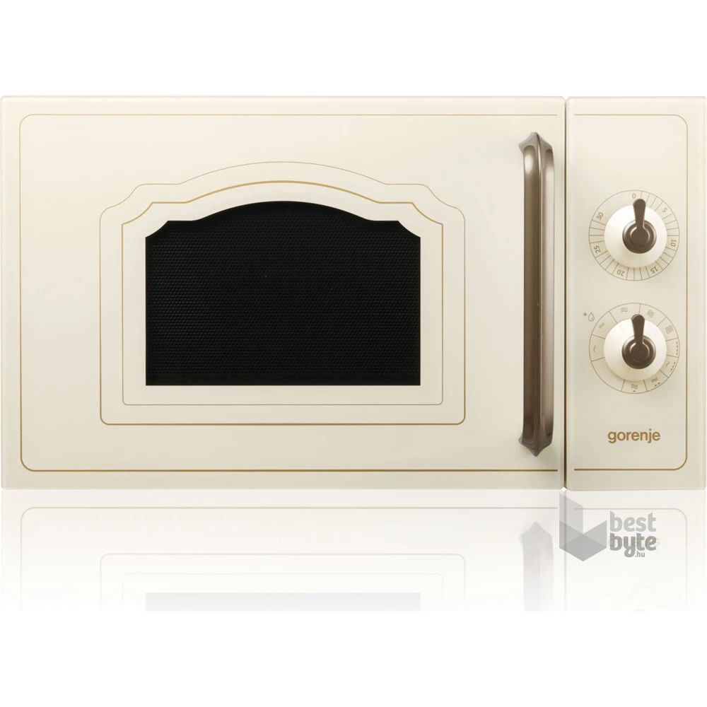 Gorenje MO4250CLI 800W 20L, elefántcsont sznű, mikrohullámú sütő