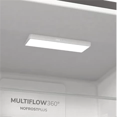 Gorenje N6A2XL4 inox alulfagyasztós kombinált hűtőszekrény