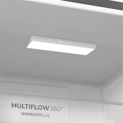 Gorenje N6A2XL4 inox alulfagyasztós kombinált hűtőszekrény