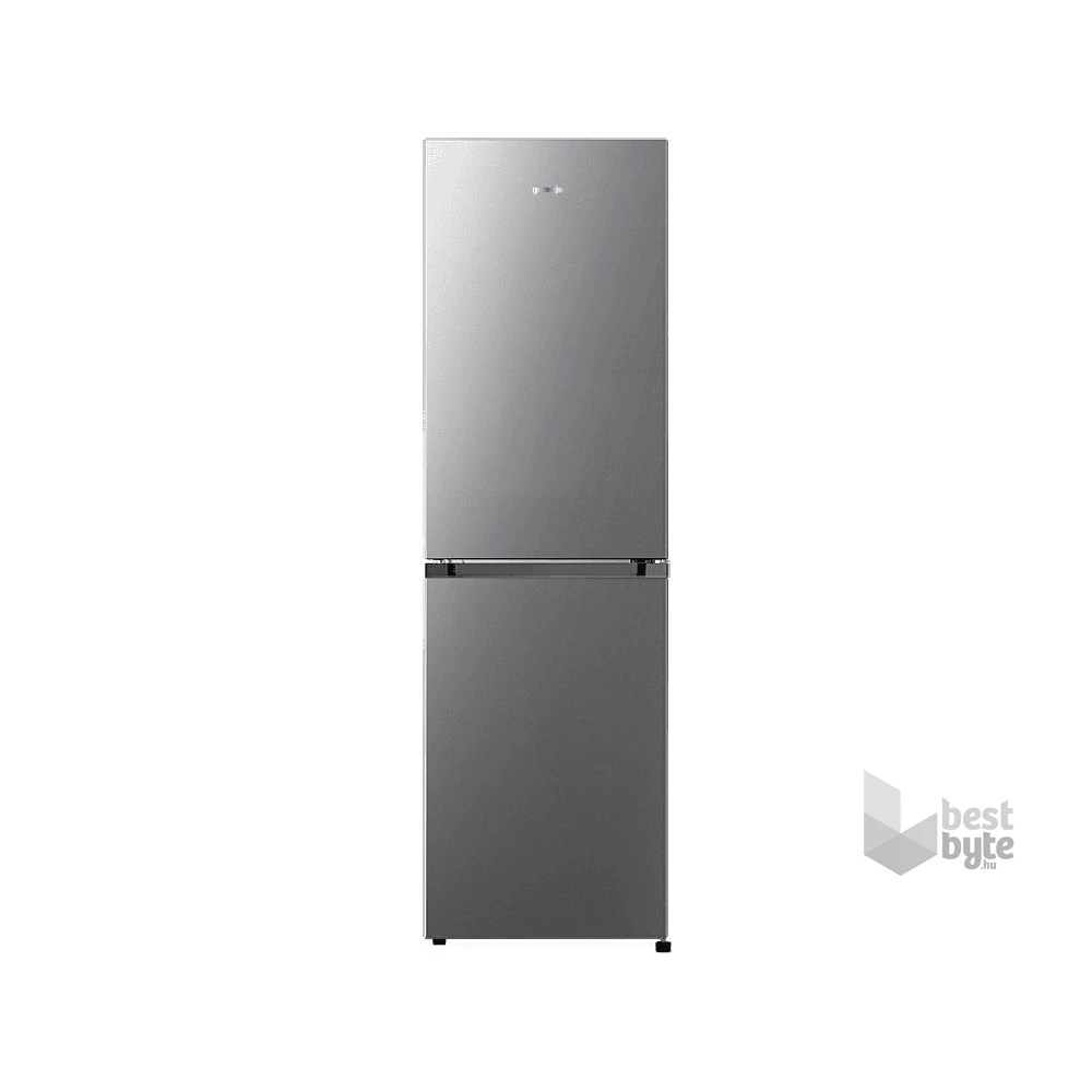 Gorenje NRK418DCS4 szürke, alulfagyasztós, Hűtő:171L, Fagyasztó:85L, No frost hűtőszekrény