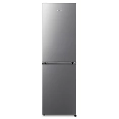 Gorenje NRK418DCS4 szürke, alulfagyasztós, Hűtő:171L, Fagyasztó:85L, No frost hűtőszekrény