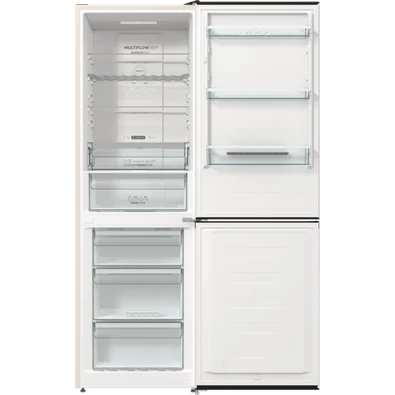 Gorenje NRK6192AC4 bézs, alulfagyasztós, Hűtő:204L, Fagyasztó:96L, No frost Plus hűtőszekrény
