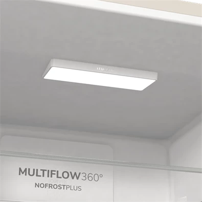 Gorenje NRK6192AC4 bézs, alulfagyasztós, Hűtő:204L, Fagyasztó:96L, No frost Plus hűtőszekrény