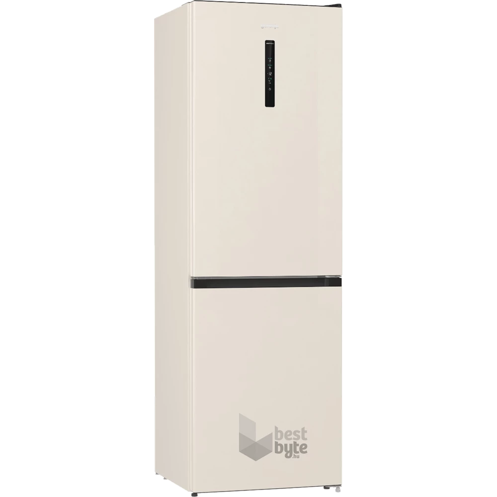 Gorenje NRK6192AC4 bézs, alulfagyasztós, Hűtő:204L, Fagyasztó:96L, No frost Plus hűtőszekrény
