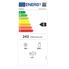 Gorenje NRK619EABXL4 alulfagyasztós hűtőszekrény