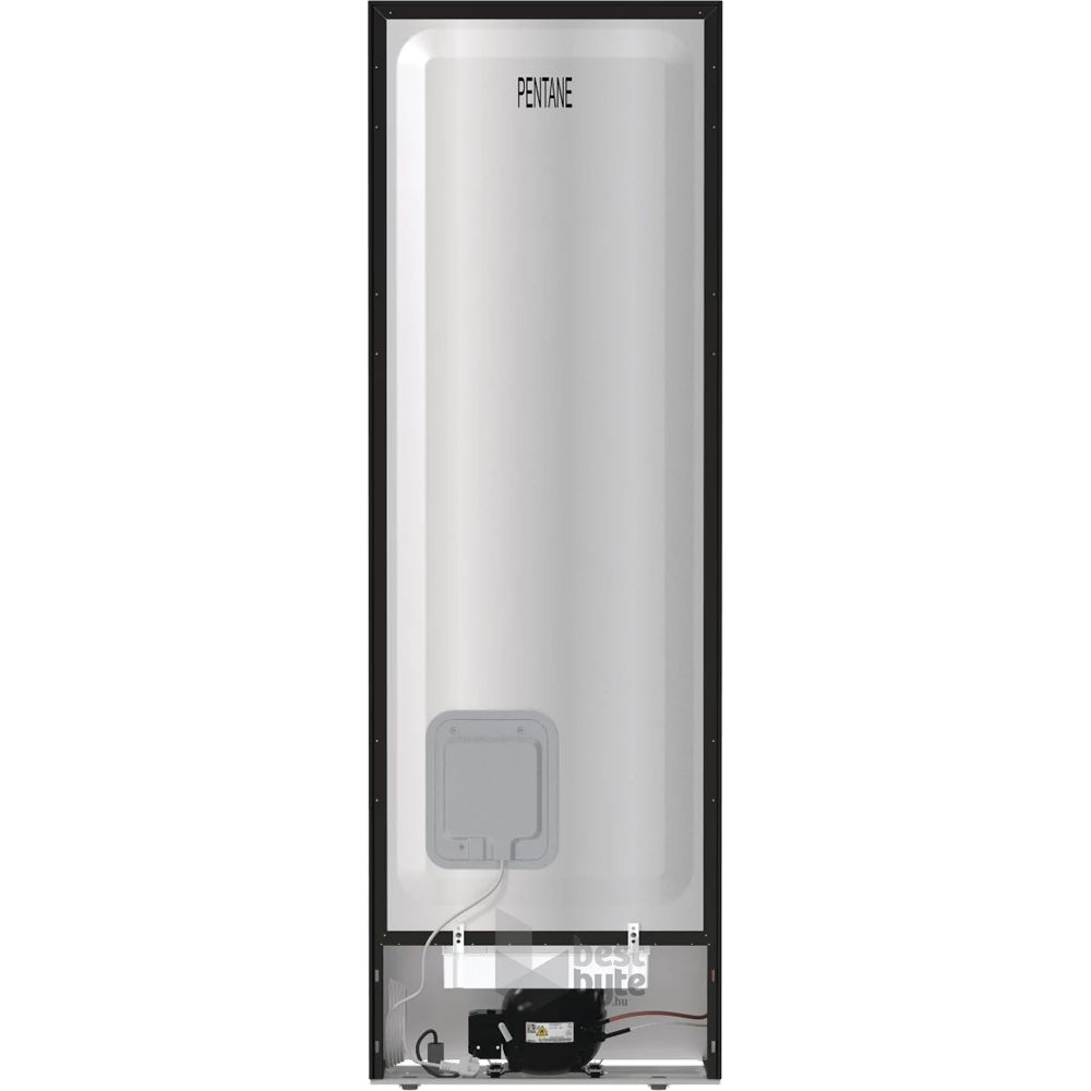 Gorenje NRK619EABXL4 fekete, alulfagyasztós, Hűtő:204L, Fagyasztó:96L, No frost Plus hűtőszekrény