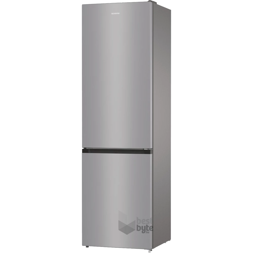 Gorenje NRK6202ES4 inox, alulfagyasztós, Hűtő:235L, Fagyasztó:96L, No frost Plus hűtőszekrény