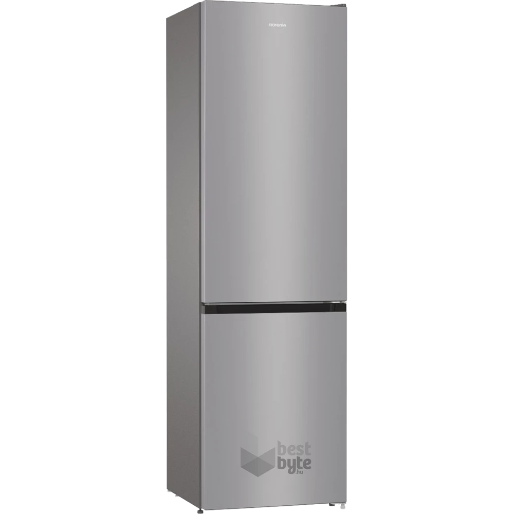 Gorenje NRK6202ES4 inox, alulfagyasztós, Hűtő:235L, Fagyasztó:96L, No frost Plus hűtőszekrény