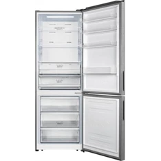 Gorenje NRK720EAXL4 szürke, alulfagyasztós, Hűtő:345L, Fagyasztó:150L, hűtőszekrény