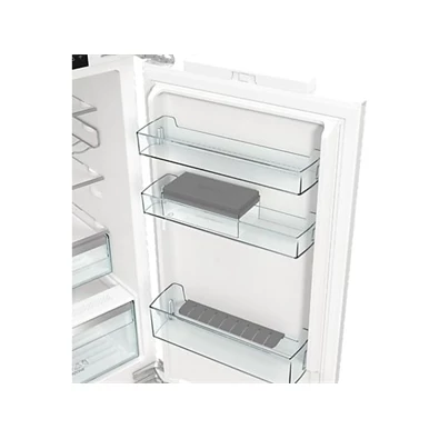 Gorenje NRKI517E62WF fehér, alulfagyasztós, beépíthető, Hűtő:176L, Fagyasztó:76L, No frost hűtőszekrény