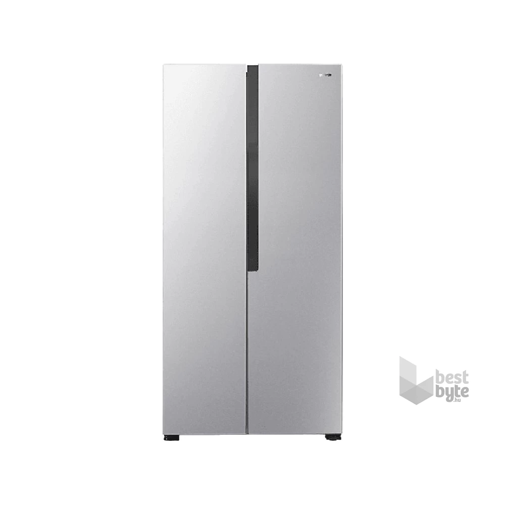 Gorenje NRS8182KX ezüst, Side-by-Side, Hűtő:266L, hűtőszekrény