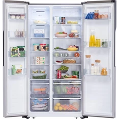 Gorenje NRS918EMX side by side hűtőszekrény