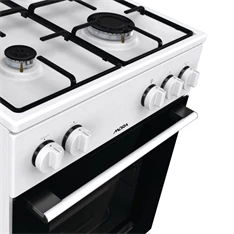 Mora P2241AW1 fehér, szabadonálló, gáz, kombinált, főzőzóna:4, sütőtér:61L, tűzhely