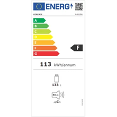 Gorenje R491PW fehér, egyajtós, Hűtő:130L, hűtőszekrény