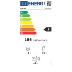 Gorenje RB39FPW4 egyajtós hűtőszekrény