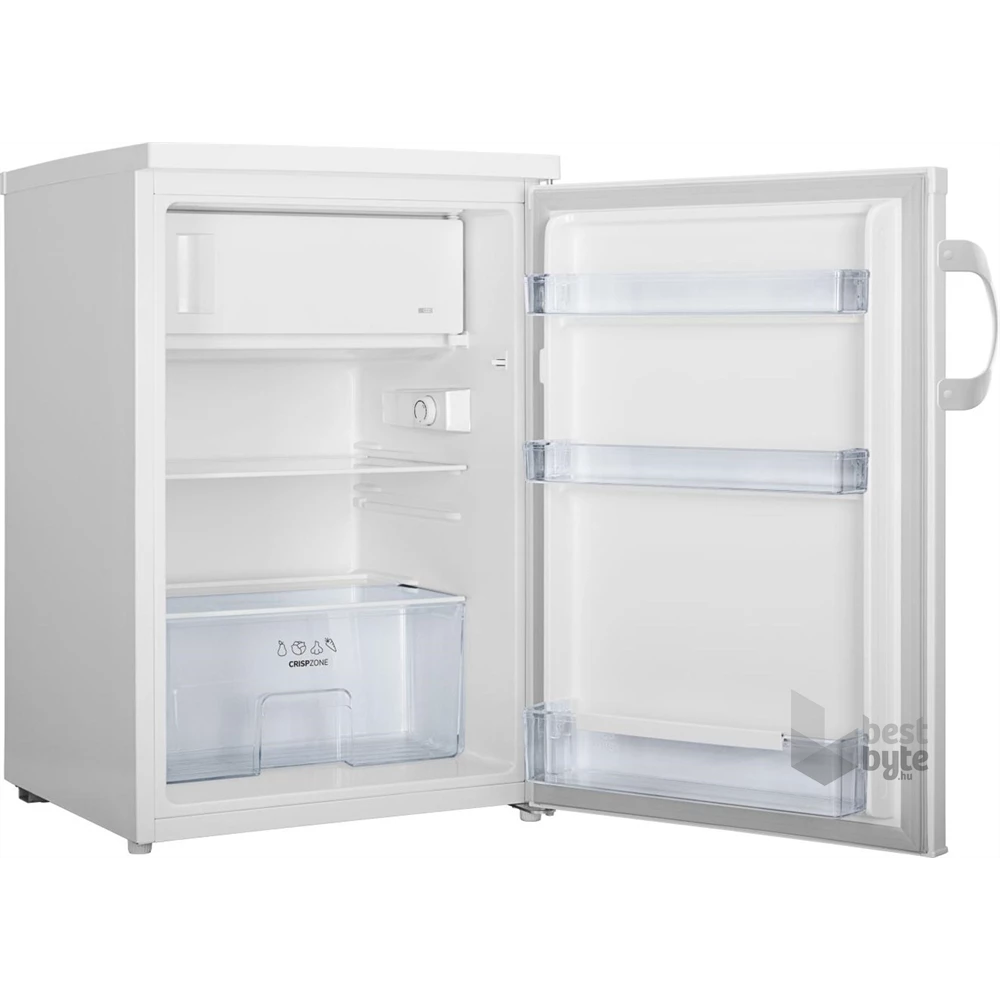 Gorenje RB492PW fehér, egyajtós, Hűtő:107L, Fagyasztó:13L, hűtőszekrény