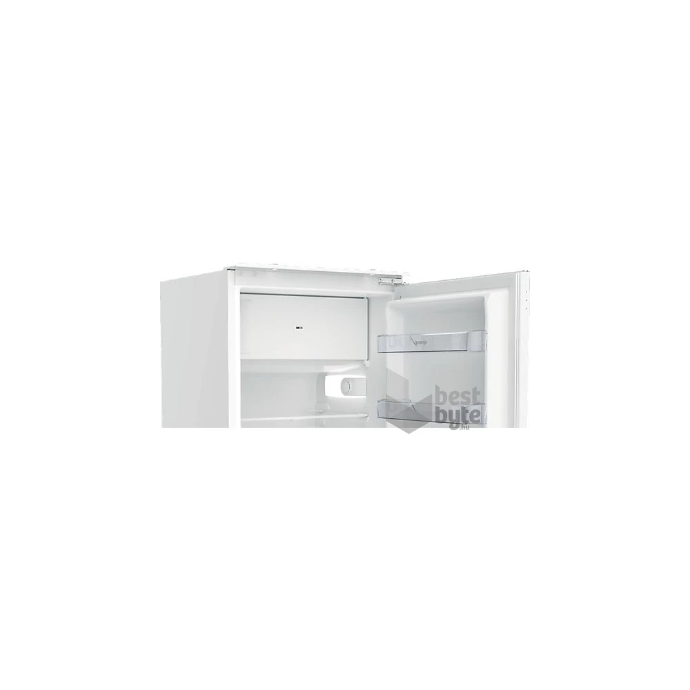 Gorenje RBI409EP1 fehér, egyajtós, beépíthető, Hűtő:104L, hűtőszekrény