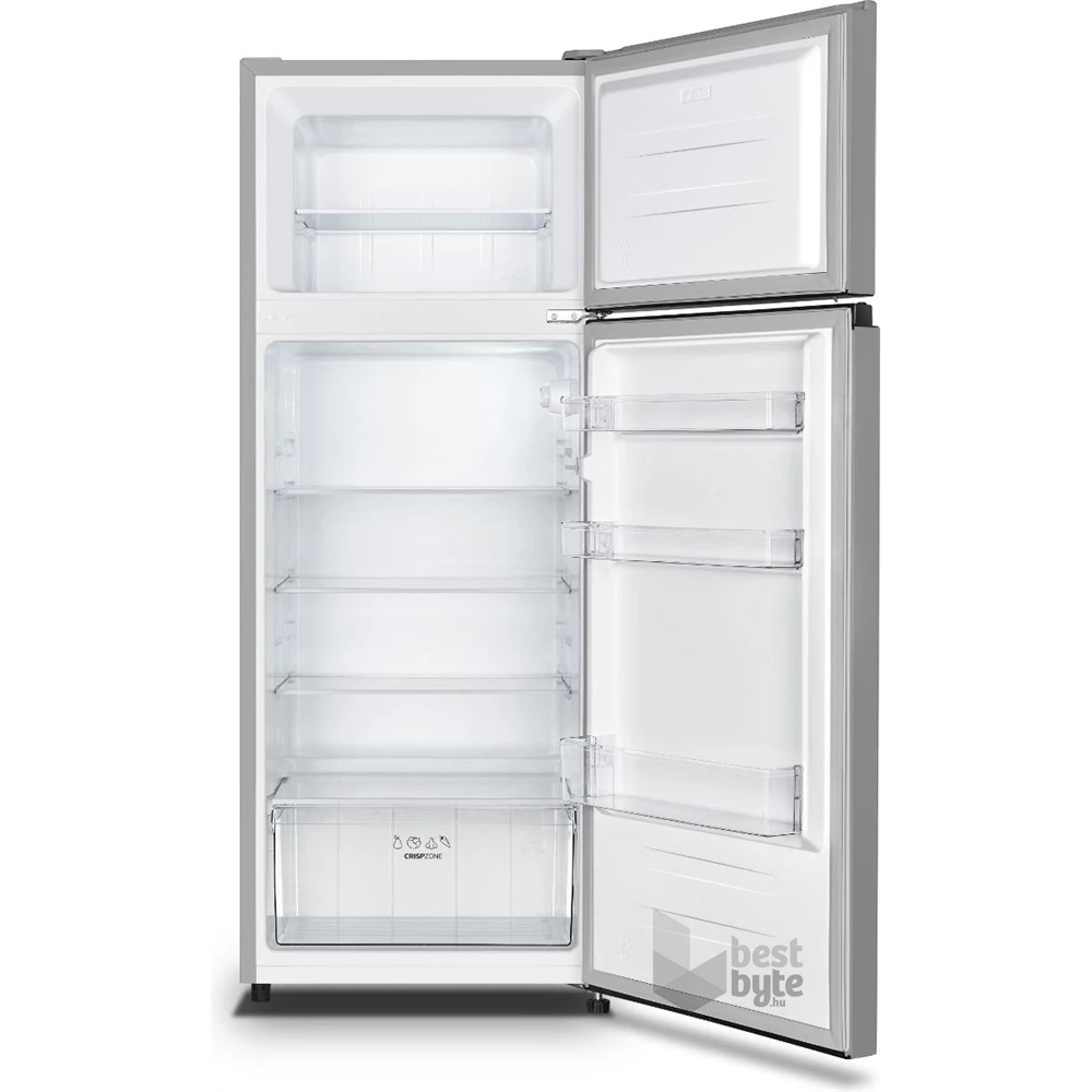 Gorenje RF414EPS4 szürke, felülfagyasztós, Hűtő:165L, Fagyasztó:41L, hűtőszekrény