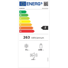 Gorenje RK4181PS4 inox alulfagyasztós hűtőszekrény