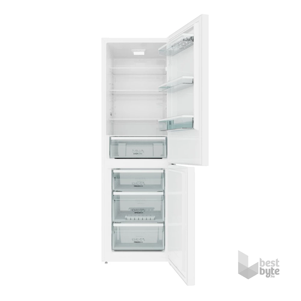 Gorenje RK6191EW4 fehér, alulfagyasztós, Hűtő:205L, Fagyasztó:109L, hűtőszekrény