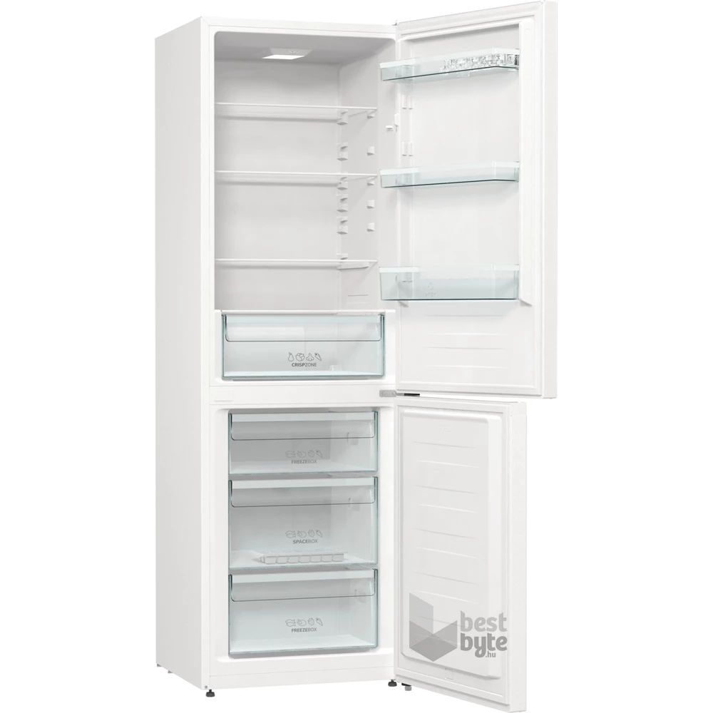 Gorenje RK6191EW4 fehér, alulfagyasztós, Hűtő:205L, Fagyasztó:109L, hűtőszekrény