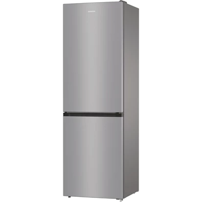 Gorenje RK6192ES4 fémszürke, alulfagyasztós, Hűtő:208L, Fagyasztó:112L, hűtőszekrény