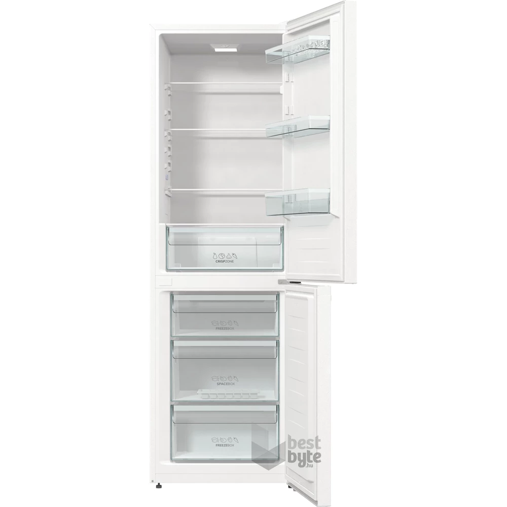 Gorenje RK6192EW4 fehér, alulfagyasztós, Hűtő:208L, Fagyasztó:112L, hűtőszekrény