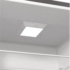 Gorenje RK6202ES4 inox, alulfagyasztós, Hűtő:239L, Fagyasztó:110L, FrostLess hűtőszekrény